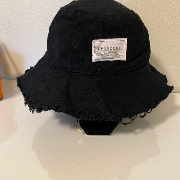 Black Bucket Hat - Picture 3 of 3
